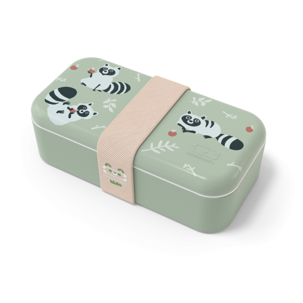 MONBENTO Foodie Forest Friends 0,5 l - lunch box / śniadaniówka dla dzieci plastikowa
