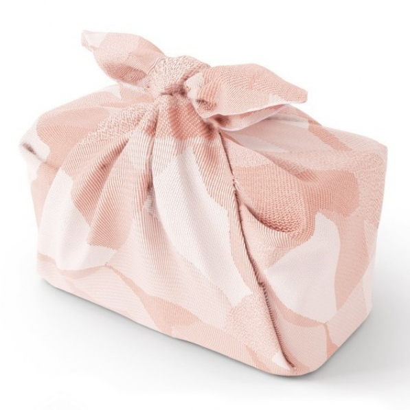 MONBENTO Furoshiki Pink Dune 50 x 50 cm - chusta na lunch box 