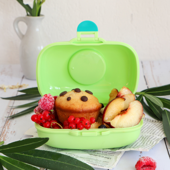 MONBENTO Gram Green Apple 0,6 l zielony - lunch box dla dzieci plastikowy