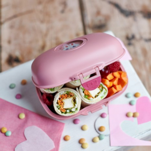 MONBENTO Gram Pink Blush 0,6 l różowy - lunch box dla dzieci plastikowy
