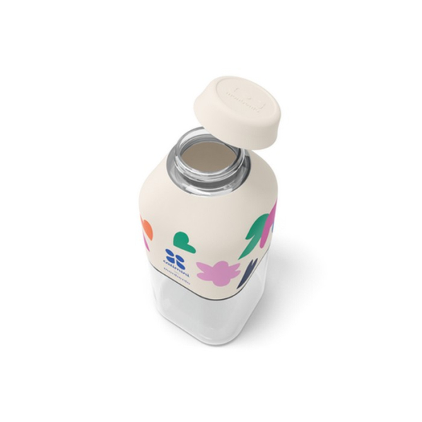 MONBENTO S Positive Catimini Cream Paper Cut 0,33 l - butelka na wodę tritanowa