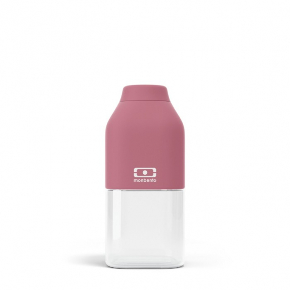 MONBENTO S Positive Pink Blush 0,33 l różowa - butelka na wodę tritanowa