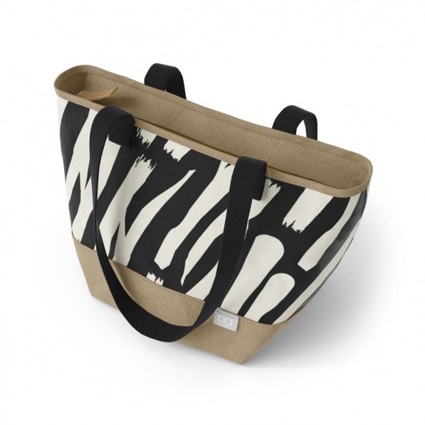 MONBENTO Zebra Daily 18,8 x 17,8 cm - torba termoizolacyjna bawełniana 