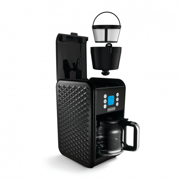 MORPHY RICHARDS Vector Pour Over 900 W 1,8 l czarny - ekspres do kawy przelewowy