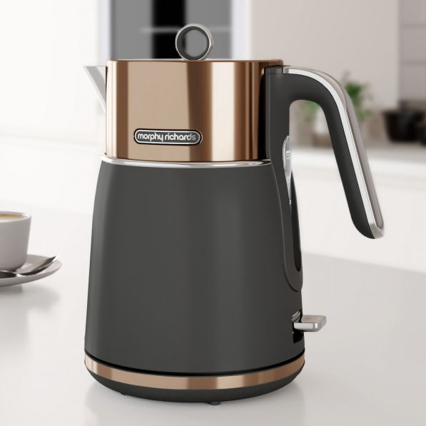 MORPHY RICHARDS Signature Copper 1,5 l złoty - czajnik elektryczny bezprzewodowy ze stali nierdzewnej