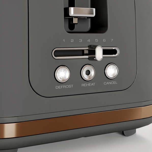 MORPHY RICHARDS Signature Copper 1750 W złoty - toster / opiekacz do kanapek elektryczny