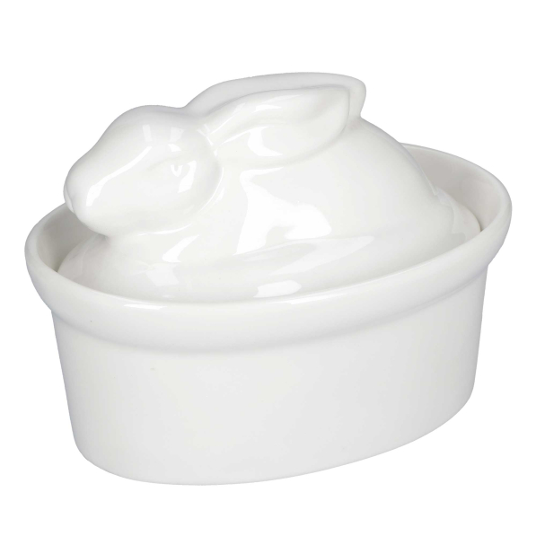 LA PORCELLANA BIANCA Terrine 16 x 11 cm - naczynie żaroodporne do zapiekania porcelanowe