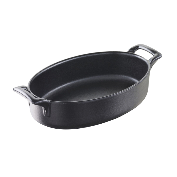 REVOL Belle Cuisine Noir 0,4 l - naczynie żaroodporne do zapiekania porcelanowe