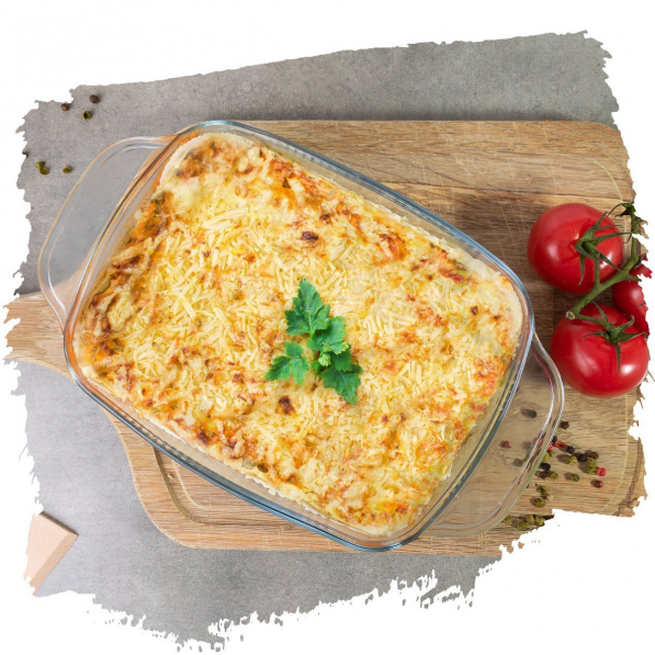 Naczynie żaroodporne do zapiekania szklane TERMISIL CASSEROLE 1,4 l