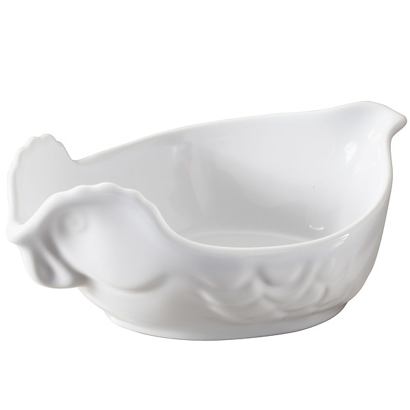 REVOL French Classique Kurka 0,2 l biała - naczynie żaroodporne do zapiekania porcelanowe