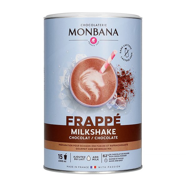 Napój mleczny w proszku o smaku czekoladowym CHOCOLAT FRAPPE MILKSHAKE 1 kg