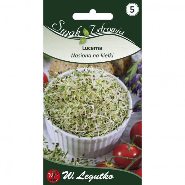 Nasiona na kiełki W. LEGUTKO LUCERNA 20 g