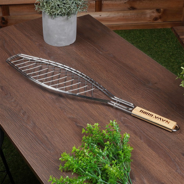 NAVA Bbq Guru 60 x 14 cm - ruszt do grilla metalowy