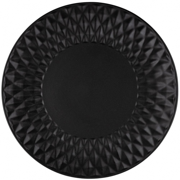 NAVA Soho Classic Black 27 cm - talerz obiadowy płytki ceramiczny