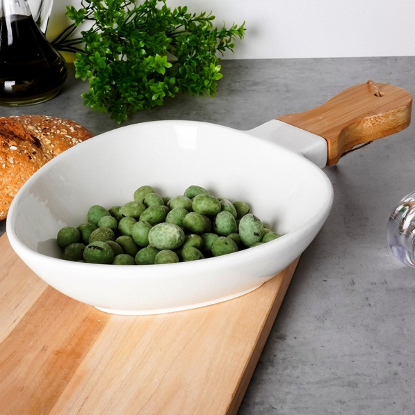 NAVA Terrestrial 0,85 l - miska / salaterka z uchwytem porcelanowa