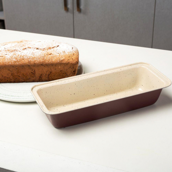 NAVA Terrestrial 33 x 14 cm - keksówka / forma do pieczenia chleba i pasztetu ze stali węglowej