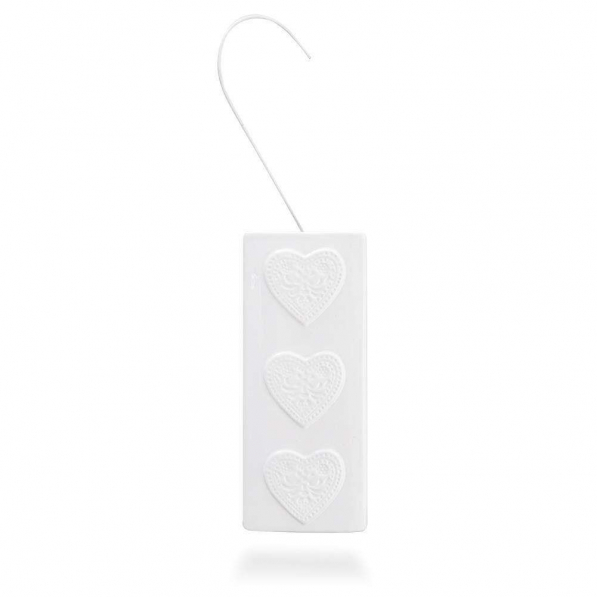 Nawilżacz powietrza ceramiczny HEARTS 19 cm