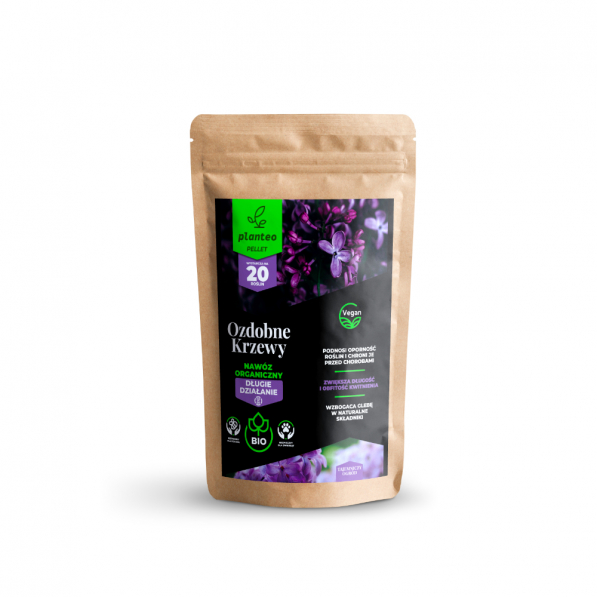Nawóz naturalny organiczny pellet PLANTEO OZDOBNE KRZEWY 1 kg