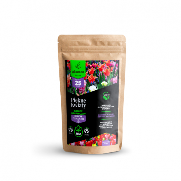 Nawóz naturalny organiczny pellet PLANTEO PIĘKNE KWIATY 1 kg