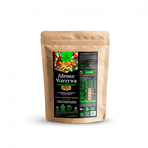  Nawóz naturalny organiczny pellet PLANTEO ZDROWE WARZYWA 3 kg