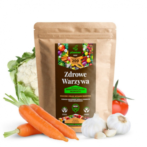 Nawóz naturalny organiczny w formie suszu PLANTEO ZDROWE WARZYWA 4 l 