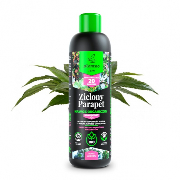 Nawóz naturalny organiczny w płynie PLANTEO ZIELONY PARAPET 1 l