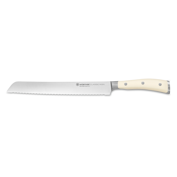 WUSTHOF Classic Ikon Creme 23 cm - nóż do krojenia chleba ze stali nierdzewnej