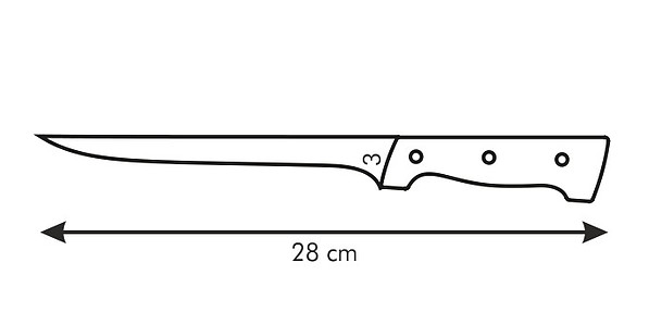 TESCOMA Home Profi 15 cm - nóż do filetowania ze stali nierdzewnej
