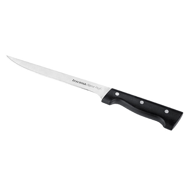 TESCOMA Home Profi 19 cm czarny - nóż do filetowania ze stali nierdzewnej