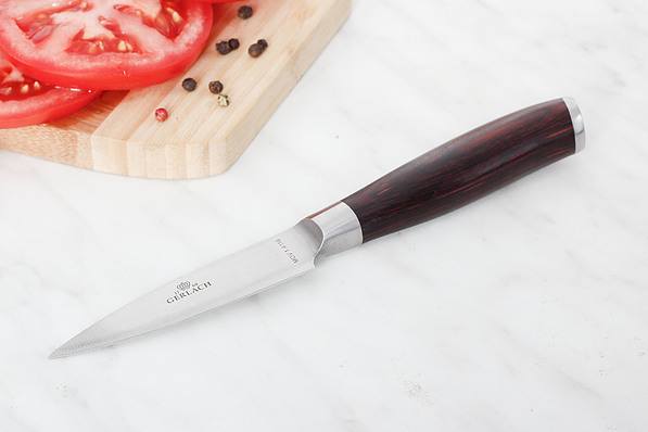 Nóż do warzyw i owoców ze stali nierdzewnej GERLACH 10 cm (4 cale) 991A