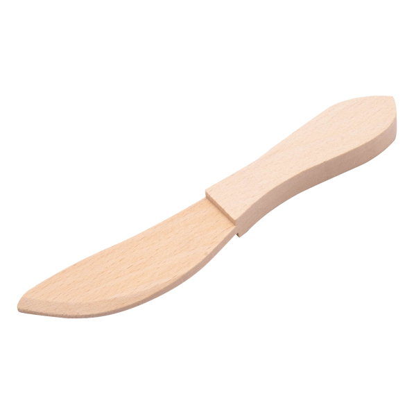 Nóż do masła drewniany MASEŁKO 10 cm