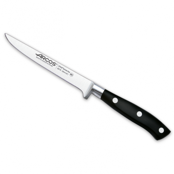Nóż do mięsa ze stali nierdzewnej ARCOS RIVIERA CZARNY 13 cm