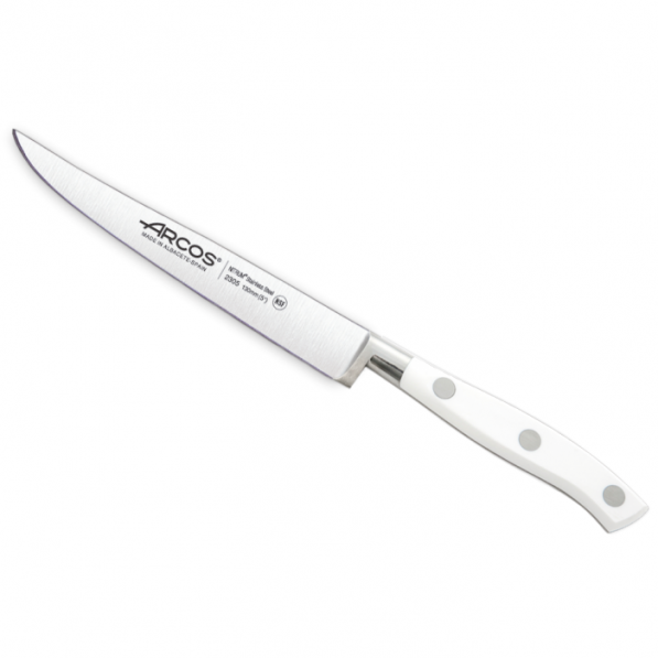 Nóż do mięsa ze stali nierdzewnej ARCOS RIVIERA WHITE BIAŁY 13 cm