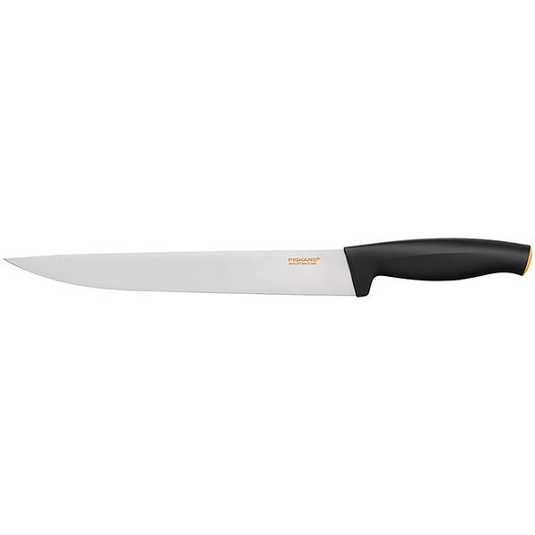 Nóż do mięsa ze stali nierdzewnej FISKARS FUNCTIONAL FORM SHARP CZARNY 24 cm