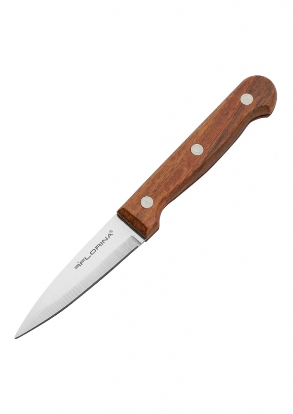 Nóż do warzyw i owoców ze stali nierdzewnej FLORINA WOOD 7 cm