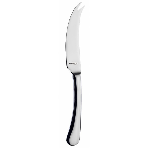 Nóż do sera ze stali nierdzewnej BUGATTI SETTIMOCIELO 10 cm
