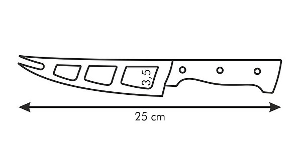 TESCOMA Home Profi 15 cm - nóż do sera ze stali nierdzewnej