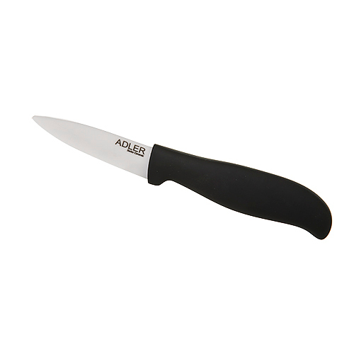 ADLER Fair 7,5 cm czarny - nóż do warzyw i owoców ceramiczny