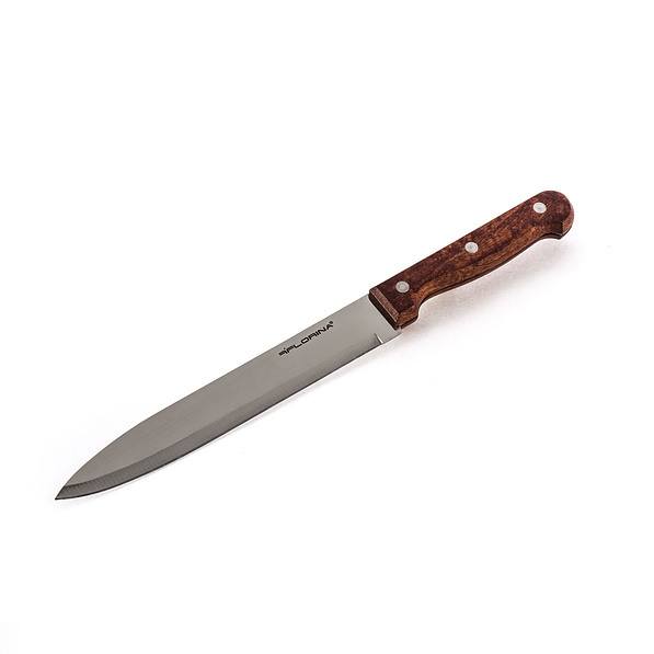 Nóż do wędlin ze stali nierdzewnej FLORINA WOOD 20 cm