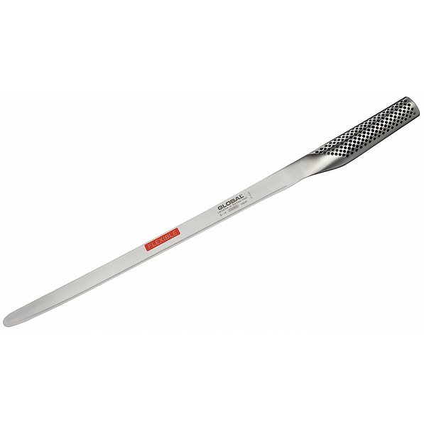 Nóż japoński do wędlin ze stali nierdzewnej GLOBAL SERIA G ELASTYTCZNY 31 cm