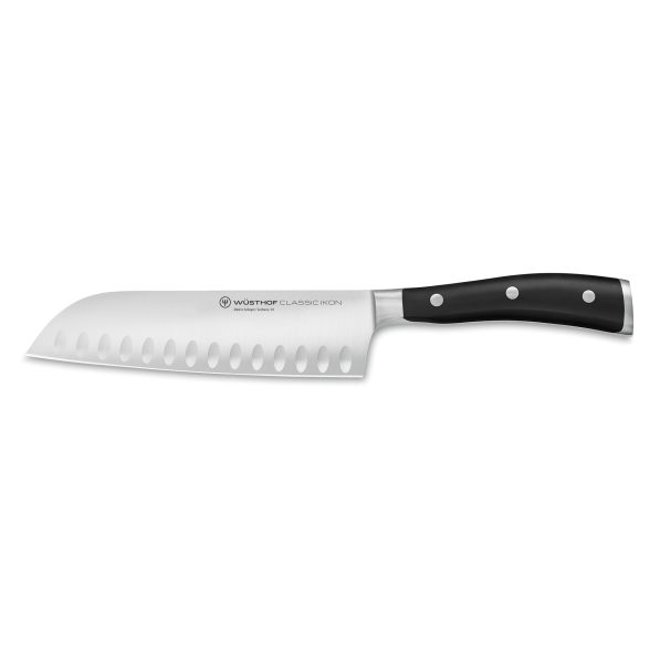 WÜSTHOF Classic Ikon 17 cm - nóż Santoku ze stali nierdzewnej