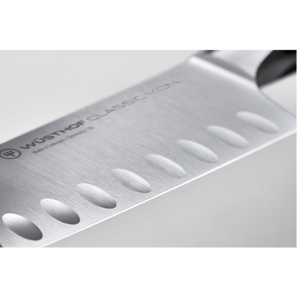 WUSTHOF Classic Ikon 17 cm - nóż japoński Santoku ze stali nierdzewnej
