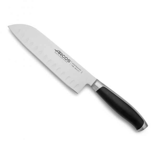 Nóż Santoku ze stali nierdzewnej ARCOS KYOTO 18,5 cm