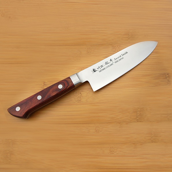 SATAKE Kotori Perfect 15 cm - nóż japoński Santoku ze stali nierdzewnej