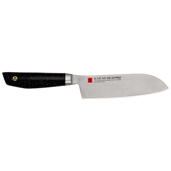 KASUMI VG-10 Pro 13 cm - nóż japoński Santoku ze stali węglowej