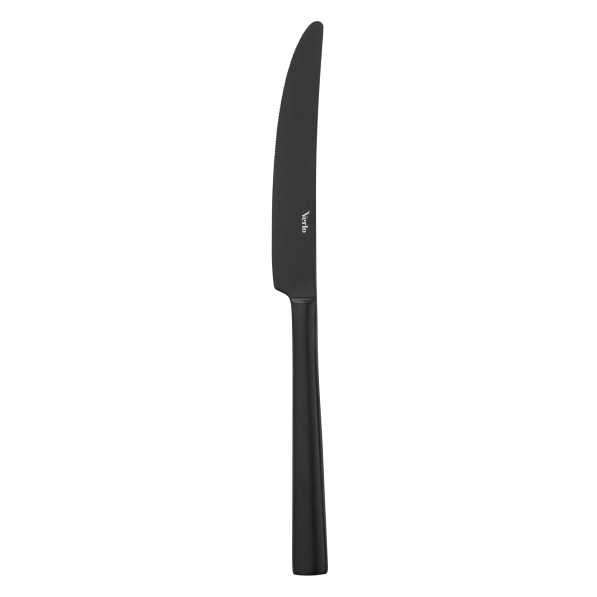 VERLO Su Black 22,5 cm - nóż stołowy ze stali nierdzewnej