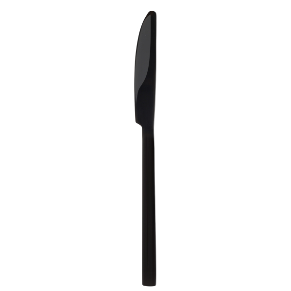 Nóż stołowy ze stali nierdzewnej PIANO BLACK 23,5 cm