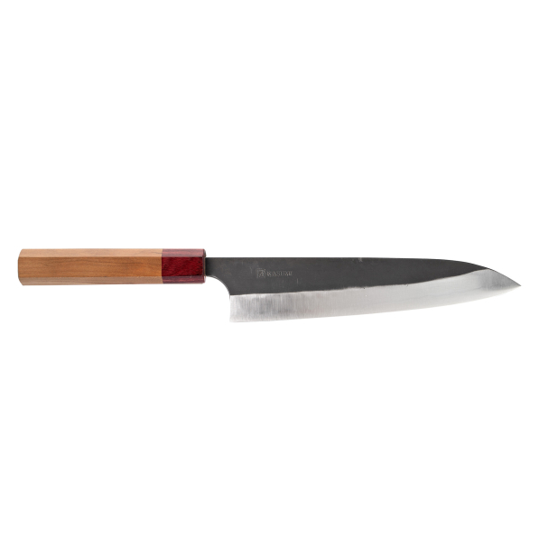 KASUMI Black Hammer 21 cm - japoński nóż szefa kuchni ze stali węglowej