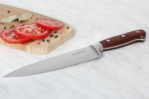 Nóż szefa kuchni ze stali nierdzewnej STARKE SILVA 20 cm