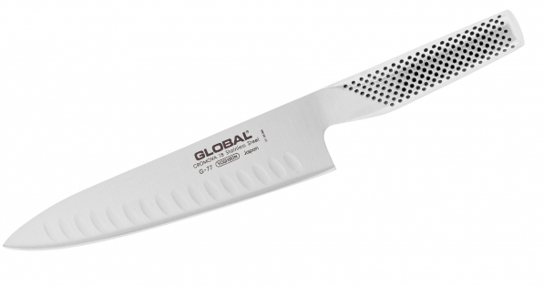 GLOBAL G-77 20 cm - nóż szefa kuchni ze stali nierdzewnej 